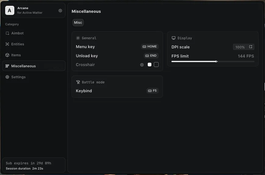 Изображение ARCANE  Active Matter